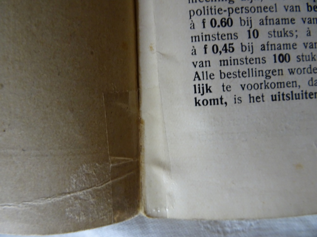 Antiek boekje Politie - Afbeelding 5