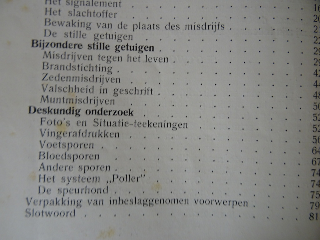 Antiek boekje Politie - Afbeelding 23