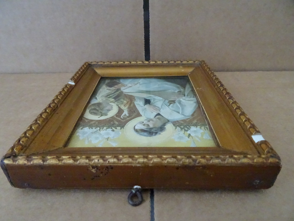 Antieke prent Maria De Moeder Gods - Afbeelding 7