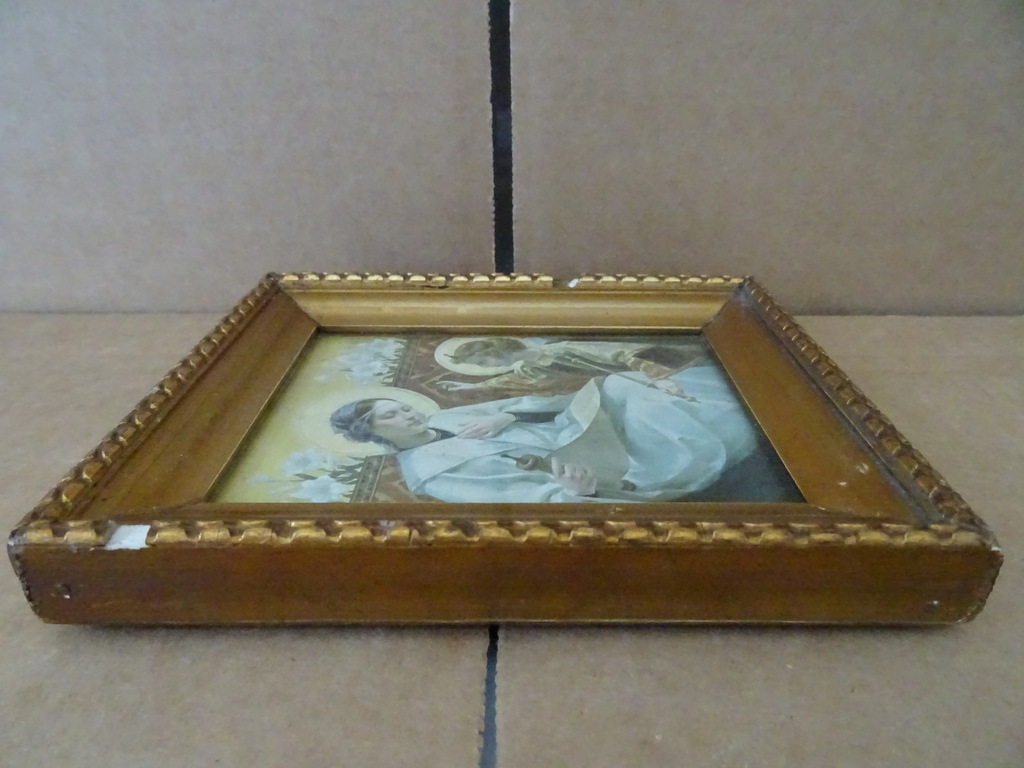 Antieke prent Maria De Moeder Gods - Afbeelding 8