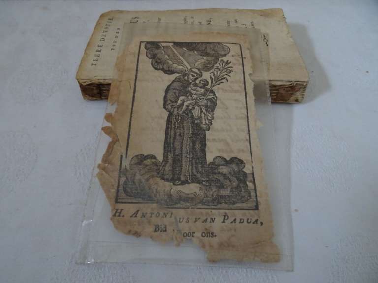 18e-eeuws boekje Heilige Antonius Maastricht