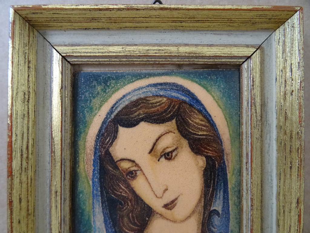 Emaille paneel Heilige Maria Wolterman's - Afbeelding 2
