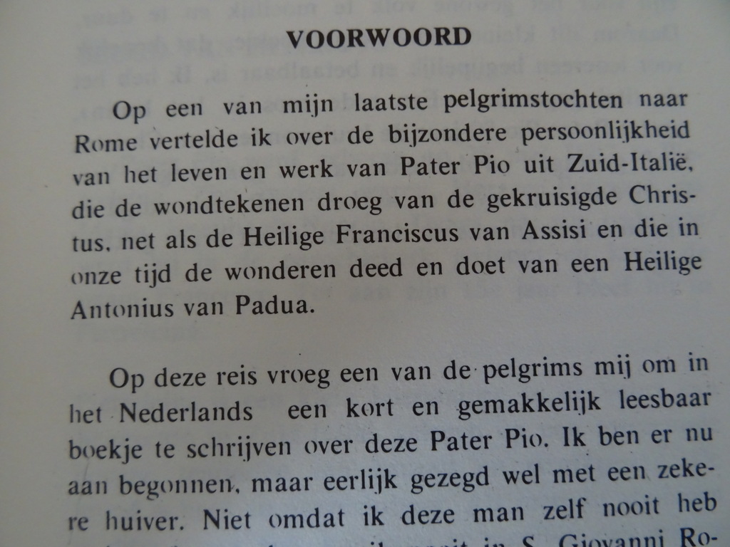 Boekje Padre Pio Een rode roos in het bruin - Afbeelding 8