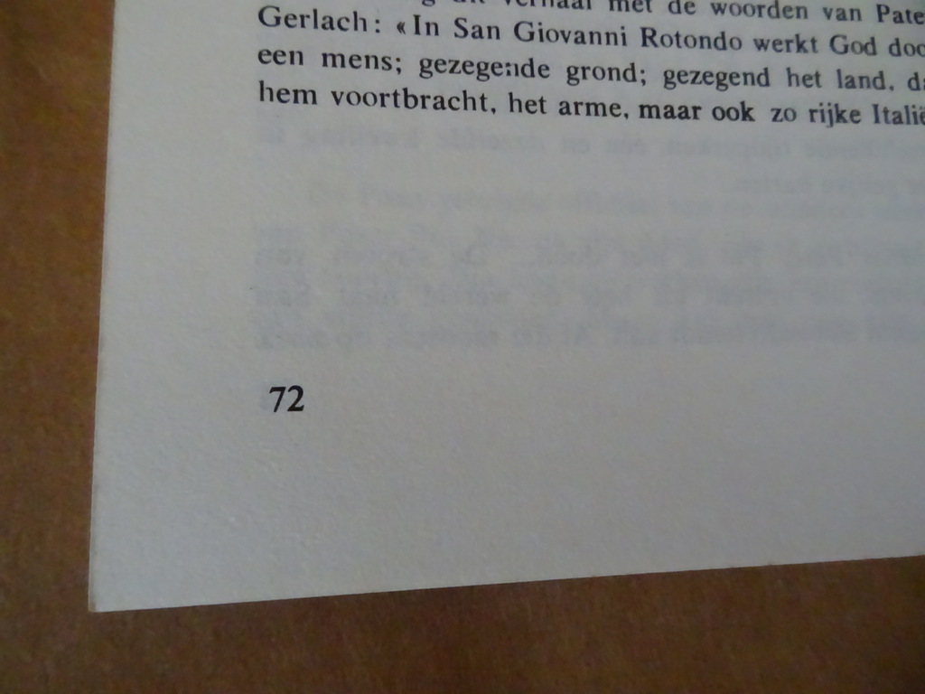 Boekje Padre Pio Een rode roos in het bruin - Afbeelding 14