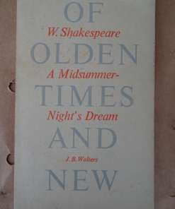 W. Shakespeare A midsummer-nights dream