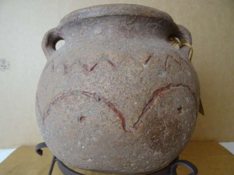 Bodemvondst Inca's enorme aardewerk pot