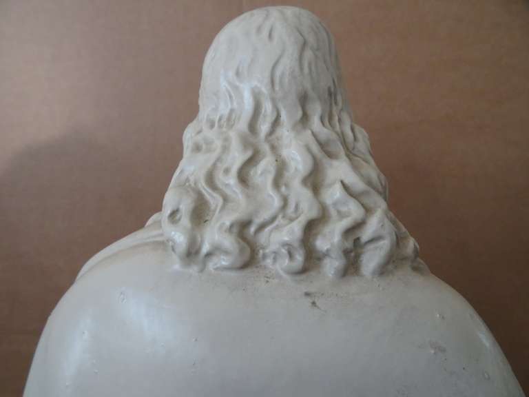 Antiek aardewerk Jezusbeeld 45 cm