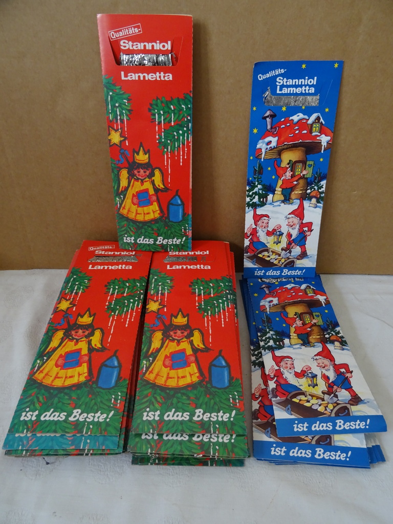 Kerstboom versiering lametta haar 50 cm