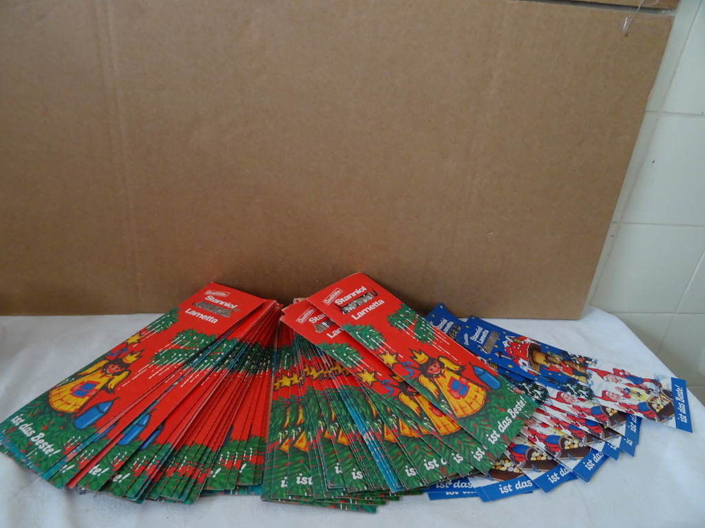 66x Kerstboom versiering lametta haar 50 cm - Afbeelding 2