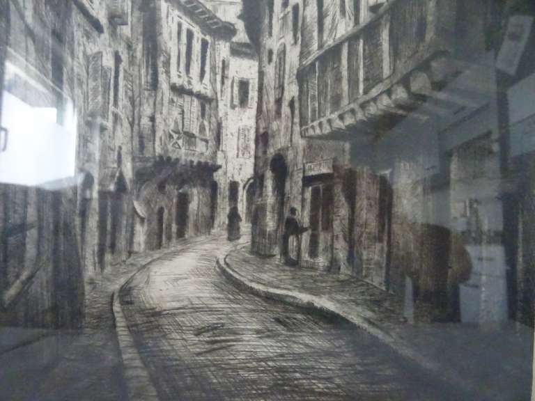 Litho Oude stad