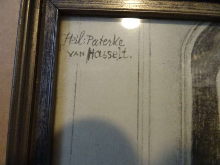 Antieke litho Jan Toorop Heil Paterke van Hasselt