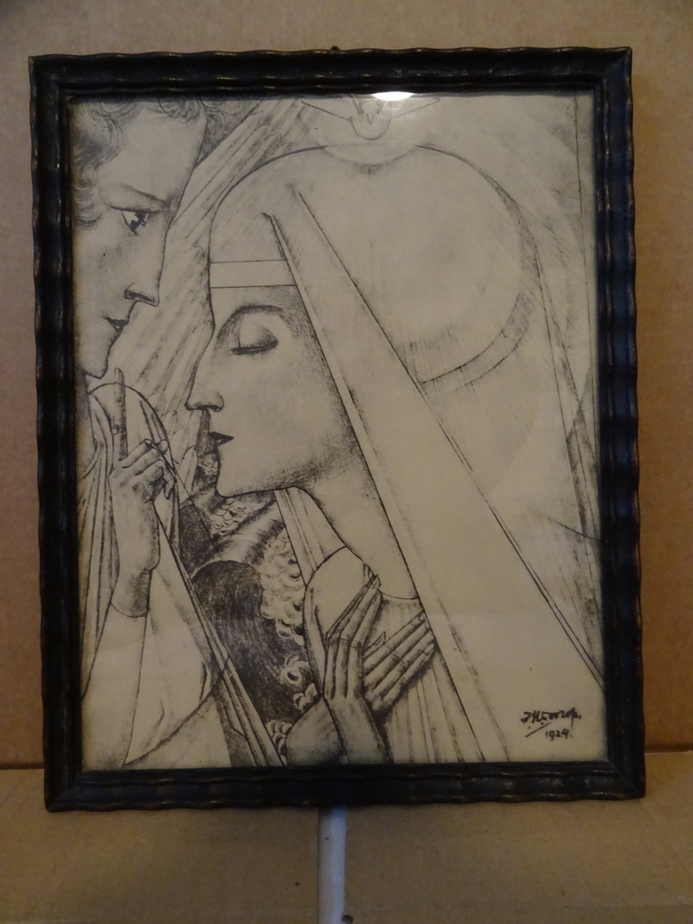 Antieke litho Jan Toorop Heilige Maria - Afbeelding 14