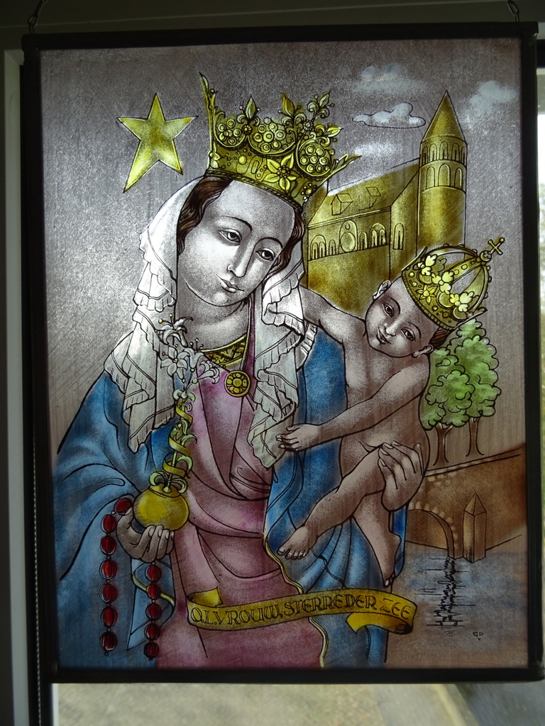 Glas in lood Heilige Maria Sterre der Zee