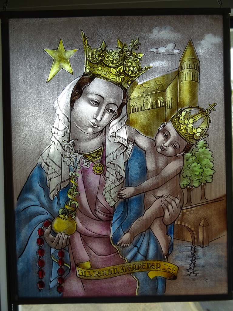 Glas in lood Heilige Maria Sterre der Zee - Afbeelding 3