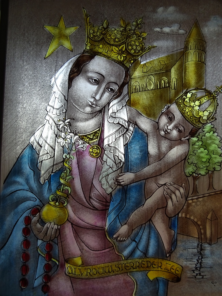 Glas in lood Heilige Maria Sterre der Zee - Afbeelding 7