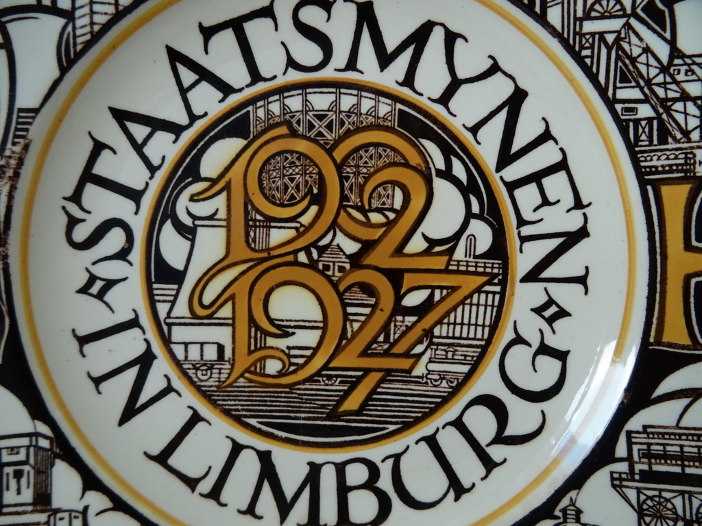 Wandbord Staatsmijnen 1902 1927 - Afbeelding 4