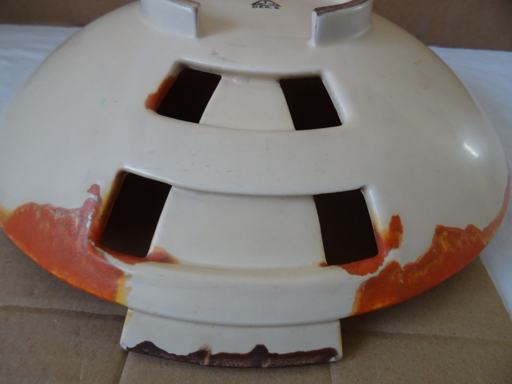 Art deco aardewerk fruitschaal - Afbeelding 12