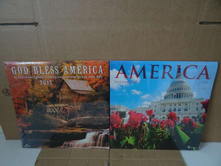 Calendar America 2012 en 2018