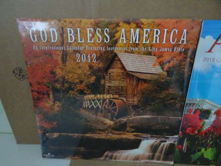Calendar America 2012 en 2018