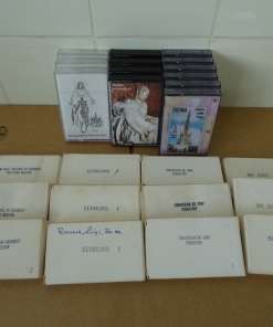 Collectie 25 religieuze cassettebandjes