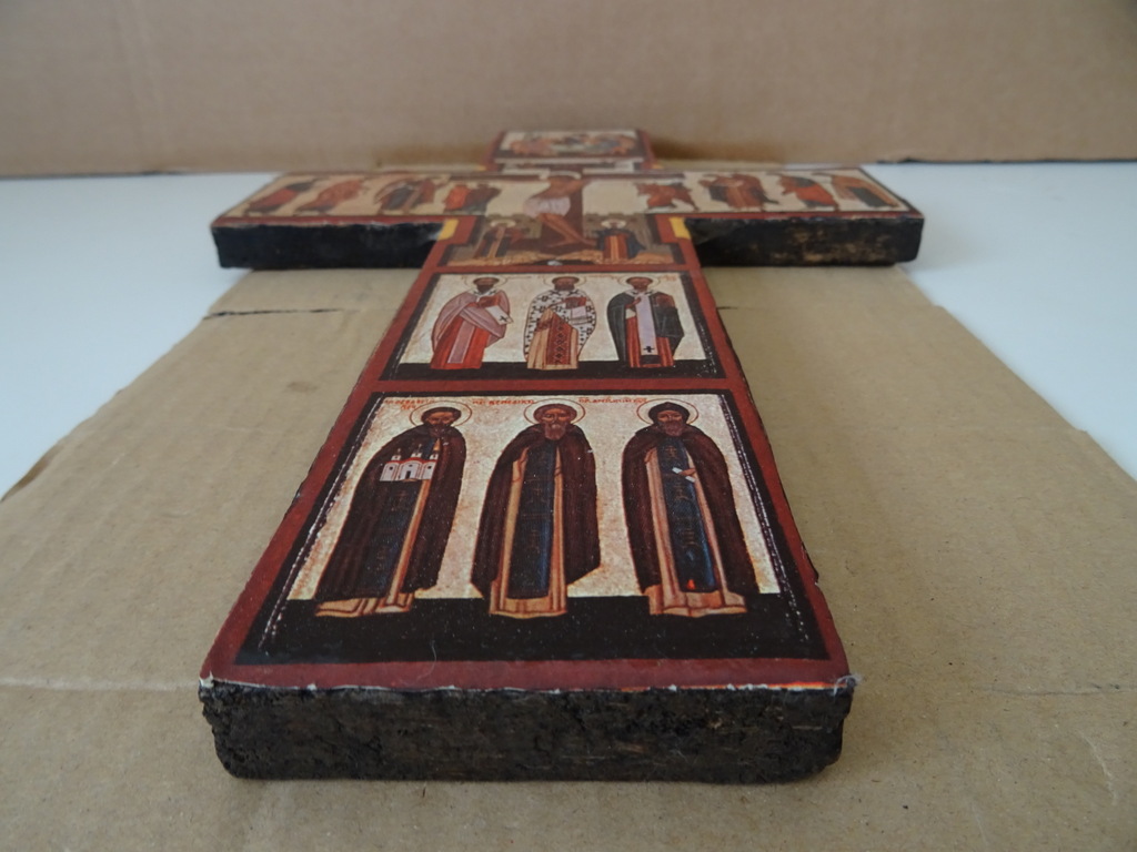 Groot houten kruisbeeld Art deco - Afbeelding 11