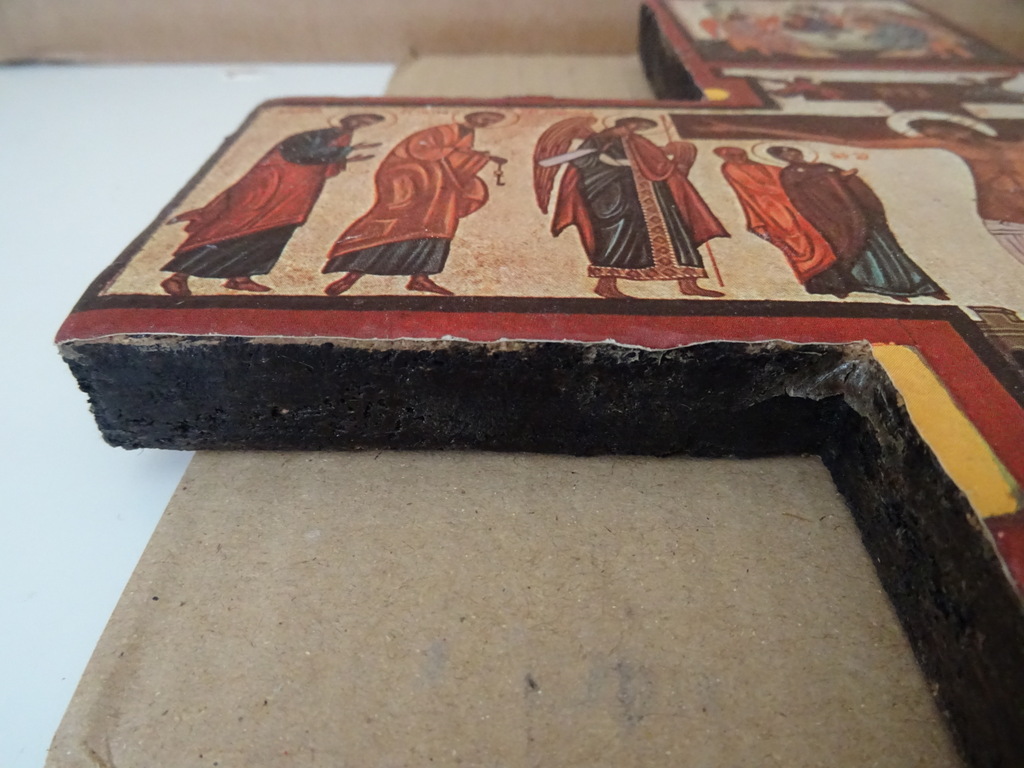 Groot houten kruisbeeld Art deco - Afbeelding 12