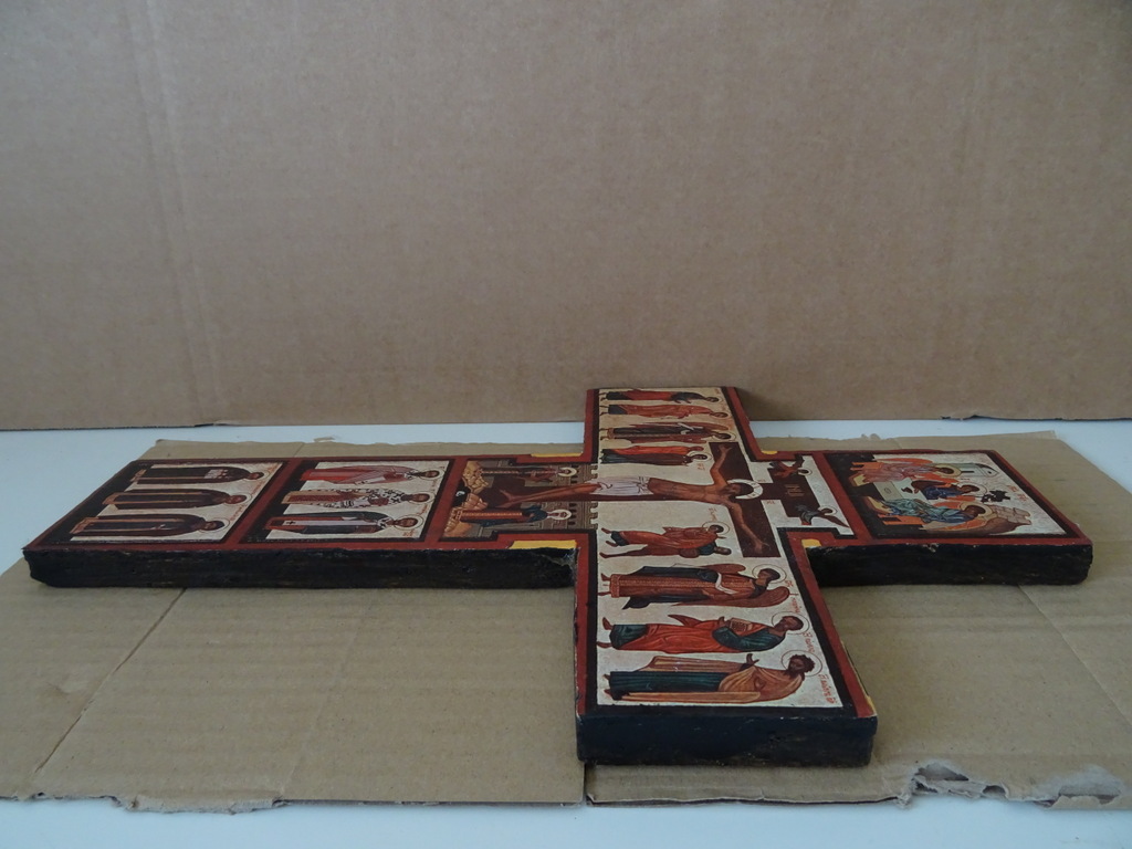 Groot houten kruisbeeld Art deco - Afbeelding 14