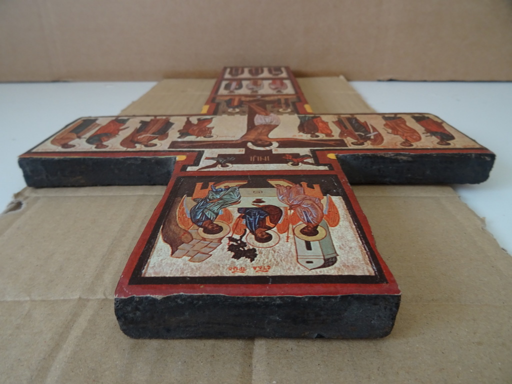 Groot houten kruisbeeld Art deco - Afbeelding 17