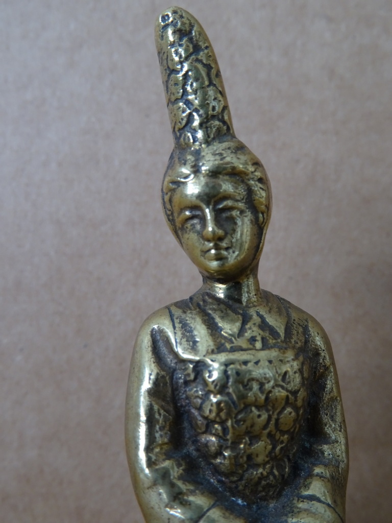 Antieke koperen of bronzen bel - Afbeelding 2