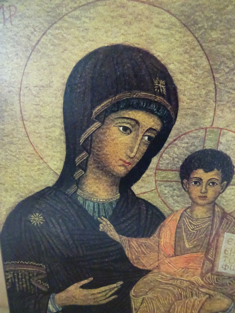 Groot icoon Maria en Jezus - Afbeelding 9