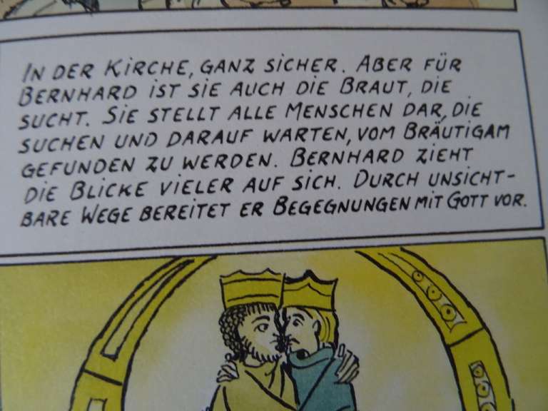 Stripboek Sint-Bernardus Bernhard von Clairvaux