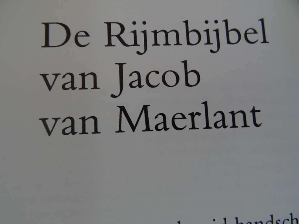 R.E.O. Ekkart De rijmbijbel van Jacob van Maerlant - Afbeelding 7