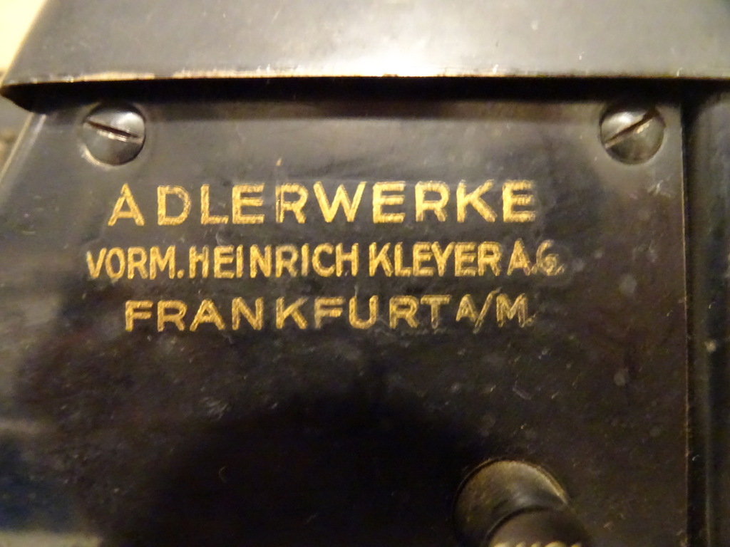 Antieke typemachine Adler Standard - Afbeelding 21