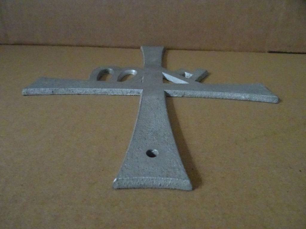 Metalen kruis Alpha en Omega - Afbeelding 9