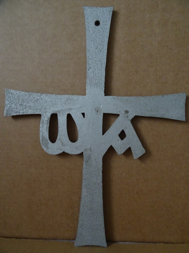 Metalen kruis Alpha en Omega - Afbeelding 11