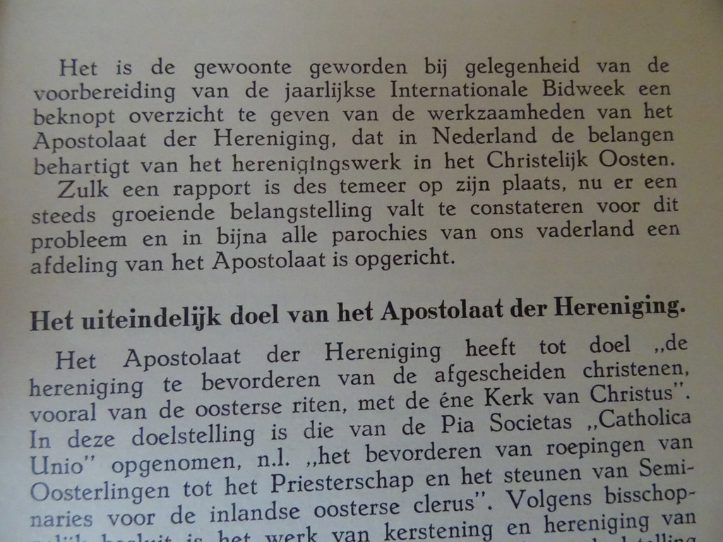 Antiek boekje Apostolaat der Hereniging - Afbeelding 4