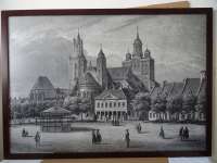 Maastricht Het Vrijthof omstreeks 1860