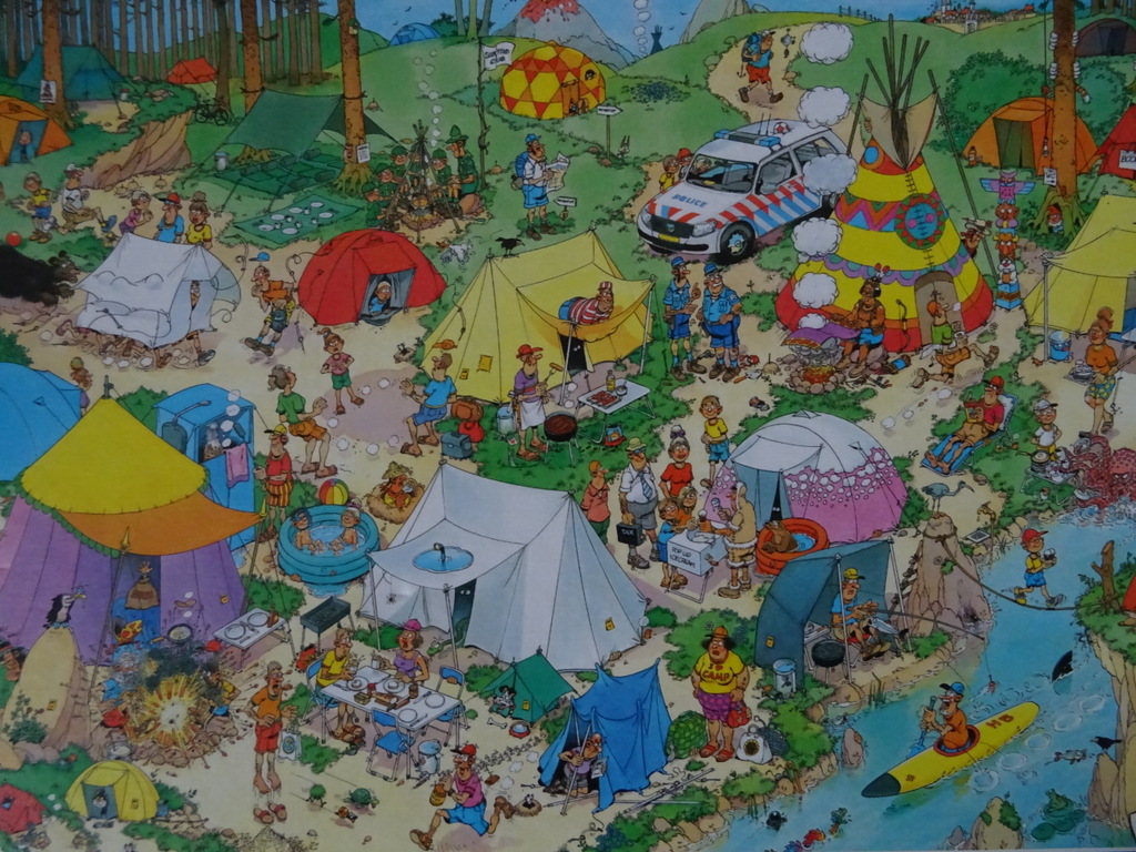 Jan van Haasteren comic puzzle 1000 stukjes nieuw - Afbeelding 4