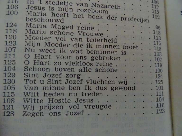 Liederenbundel van het St. Jozef Instituut Valkenburg