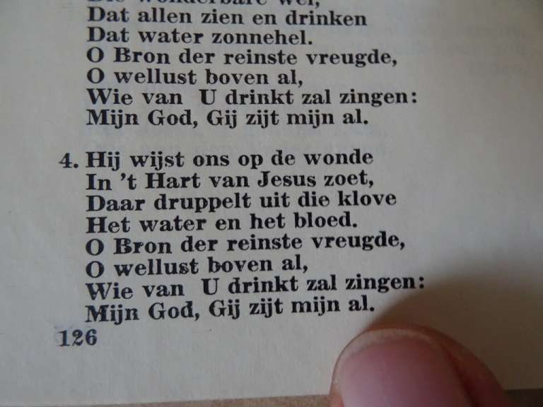 Liederenbundel van het St. Jozef Instituut Valkenburg