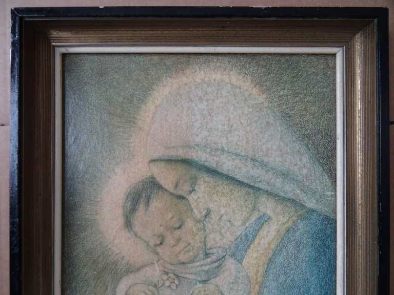 Rijka Bleeker Madonna met kind