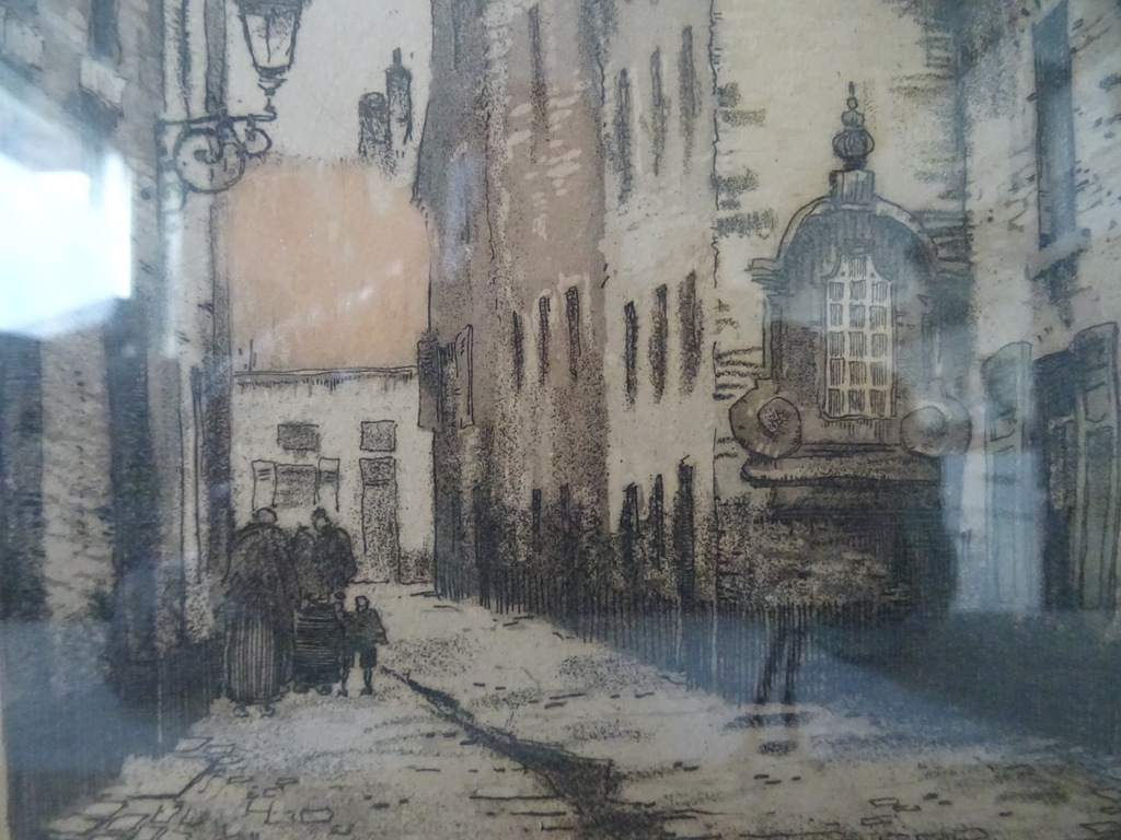 Vintage ets of litho Bruxelles - Afbeelding 7