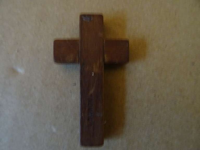 Collectie houten kruisjes