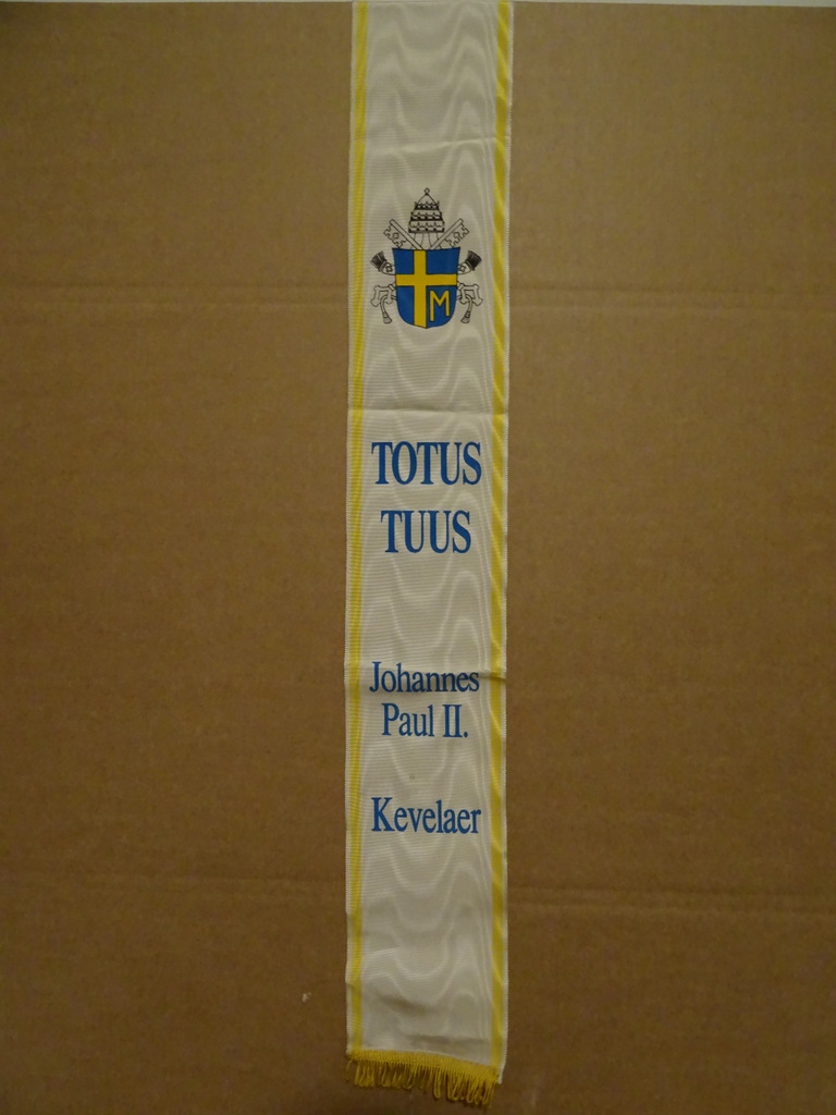 Vlag Totus Tuus Johannes Paulus II. Kevelaer