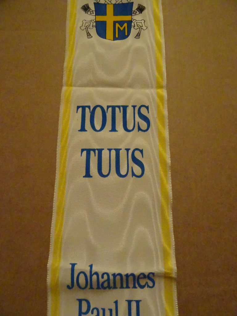 Vlag Totus Tuus Johannes Paulus II. Kevelaer - Afbeelding 3