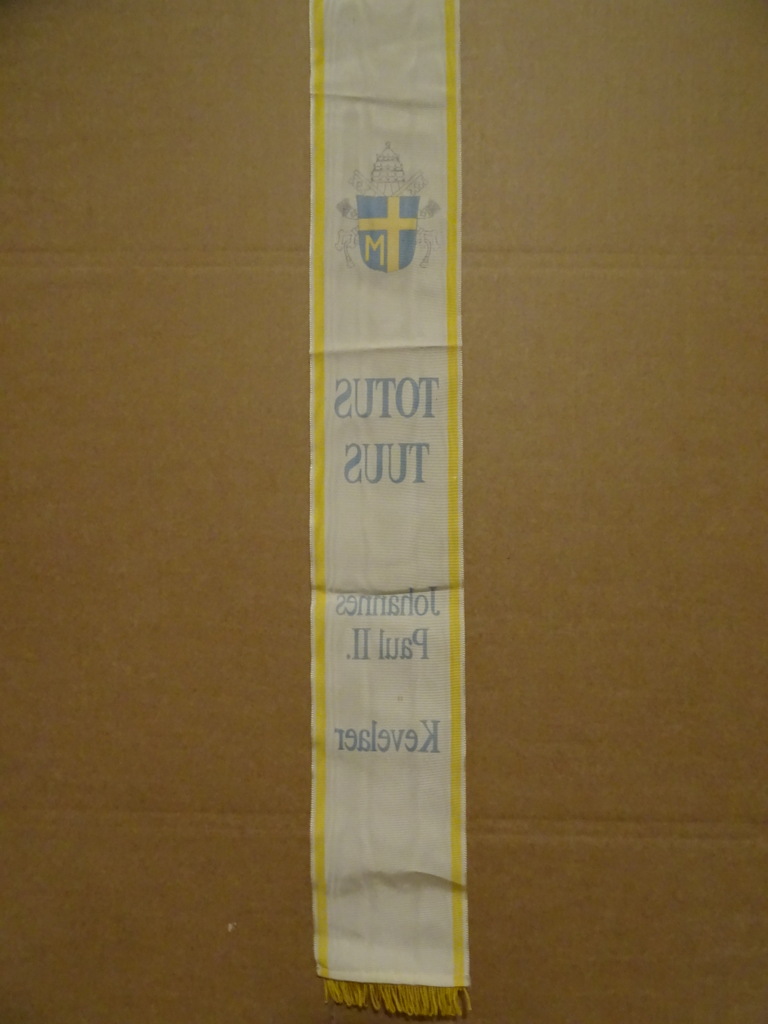 Vlag Totus Tuus Johannes Paulus II. Kevelaer - Afbeelding 6