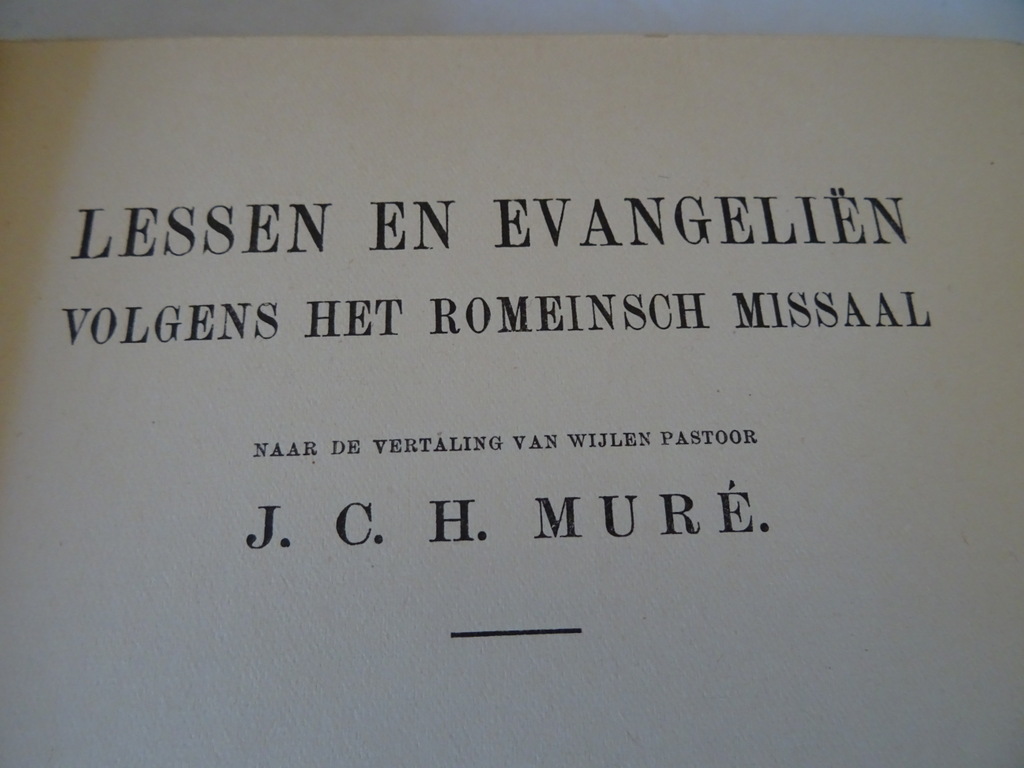 Antiek verguld missaal J.C.H. Muré Lessen en evangeliën - Afbeelding 13