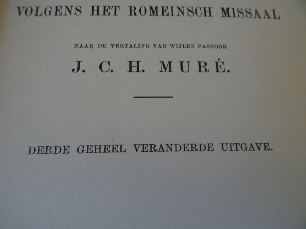 Antiek verguld missaal J.C.H. Muré Lessen en evangeliën - Afbeelding 14