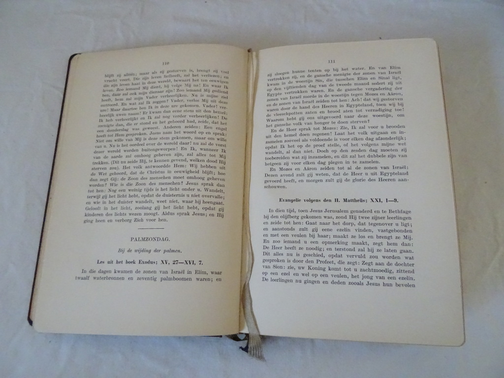 Antiek verguld missaal J.C.H. Muré Lessen en evangeliën - Afbeelding 16