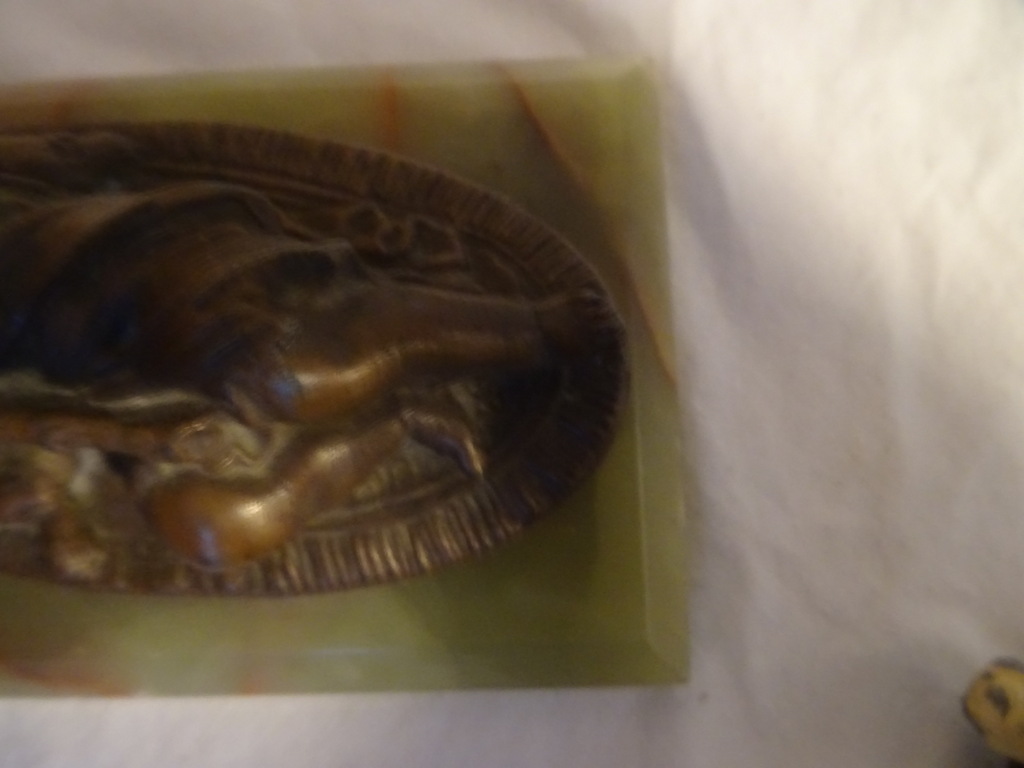 Antiek bronzen beeldje Kindje Jezus - Afbeelding 12